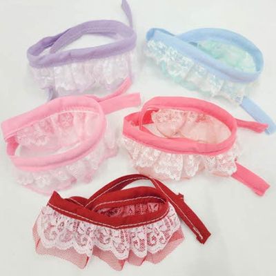 강아지 레이스 스카프 1P 반려견 미용 반다나 케이프[