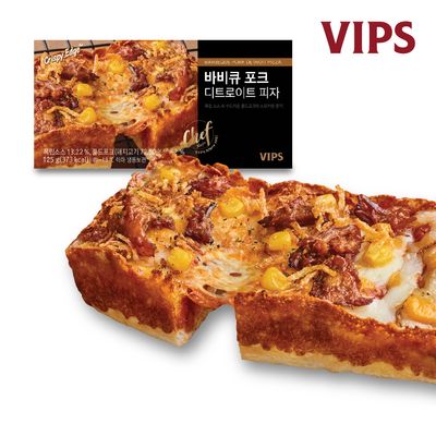 [빕스] 바비큐포크디트로이트피자 125g 2팩
