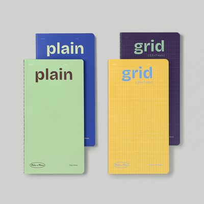 메이크 어 메모 리프 노트 - Grid/Plain