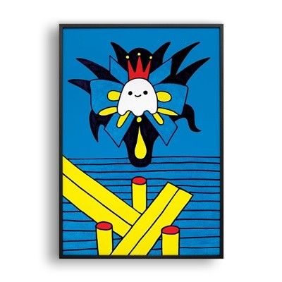 Boo Boo Pow (화투 시리즈) / 일러스트 액자