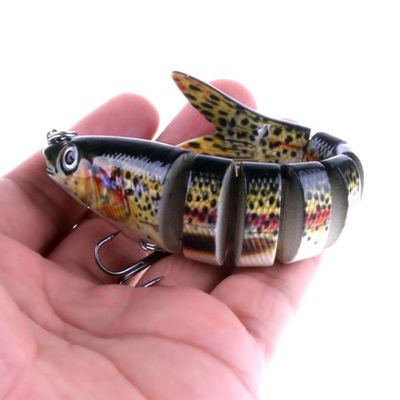 8등분 조인트 미노우 하드베이트 낚시 루어(W08D539)