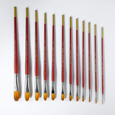 바바라 인조 아크릴붓 No.20F 낱자루 8호