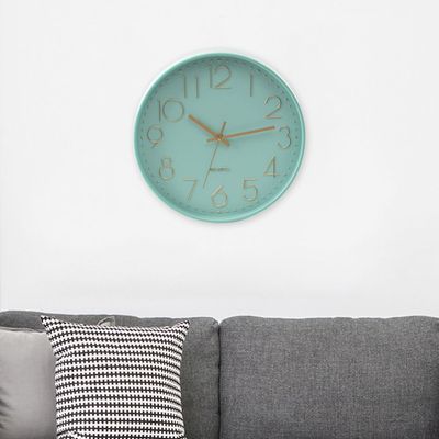 벽시계 골드 타임이즈 민트 29cm 원형(WD57665)