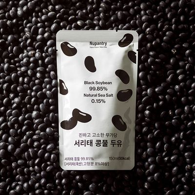 누팬트리 서리태 콩물두유 무가당 검은콩 150ml 15개