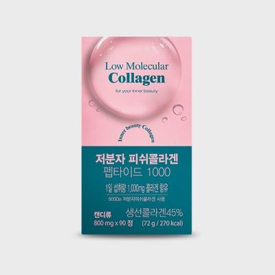 저분자 피쉬 콜라겐 펩타이드1000(800mg x 90정)