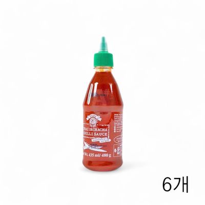 WL 수리 스리라차 칠리소스 435ml X 6개 쌀국수 샤브샤브 월남쌈소스 또띠아 샤부샤부소스(WFLQPNL)