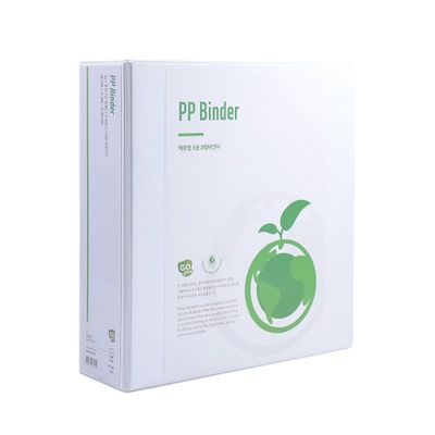 문화 PB749B-71 PP백투명바인더 3공D링 9cm A4 바인더