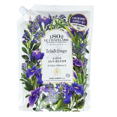 섬유 유연제 빨래 1.5L 세탁 세제 세이지 리필형 빨래세제 섬유세제(WFLP2JO)