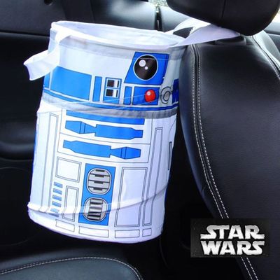 스타워즈 R2-D2 스타워즈 차량용 휴지통 접(W8E3E5A)