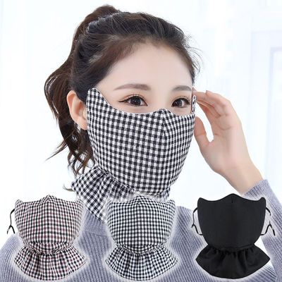 위빙핏트 여성 겨울 넥워머 일체형 방한 마스크