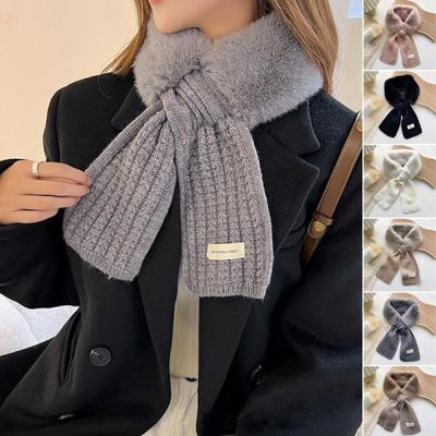 생활교과서  목도리 눈꽃인조퍼 쁘띠머플러