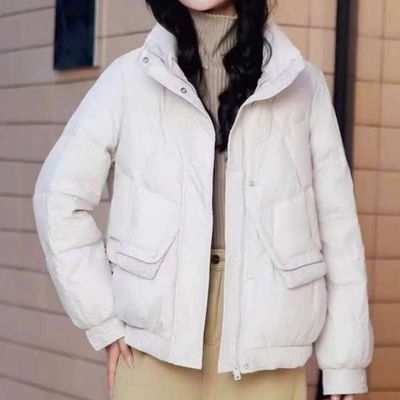 [애슬릿]여성 패딩 점퍼 덕 다운 오리털 자켓 루즈핏