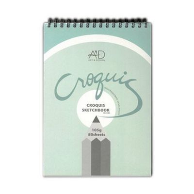 고급크로키북 A4 상철 C1003 스케치북 80매105g