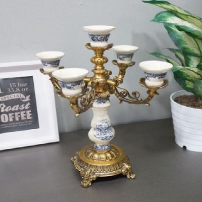 앤틱 명화 5구 촛대(W9DB3C9)