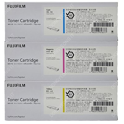 Fuji 정품 토너 DocuPrint CP405 d 컬러 3색
