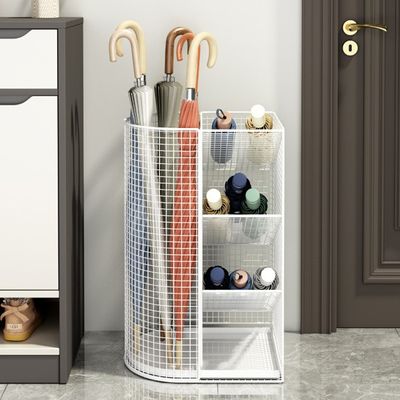 메쉬 철제 스탠드 대용량 우산꽂이 카페 미용실 R02