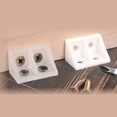 철물 플라스틱 코너 브라켓 10P DIY꺽쇠(WFJWVWA)