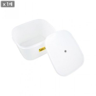 백색 밀폐 반찬 보관용기 김치 저장용 밀폐용기 반찬통(WFLRPF5)