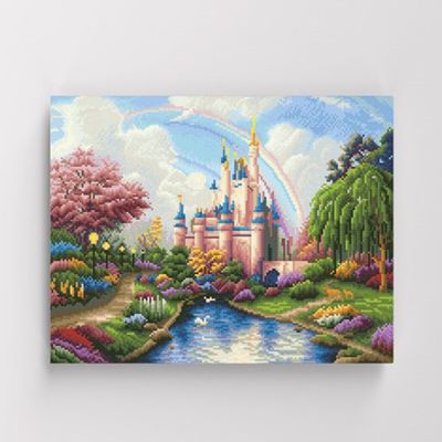 보석십자수 명화 풍경 꿈의 궁전 40x50