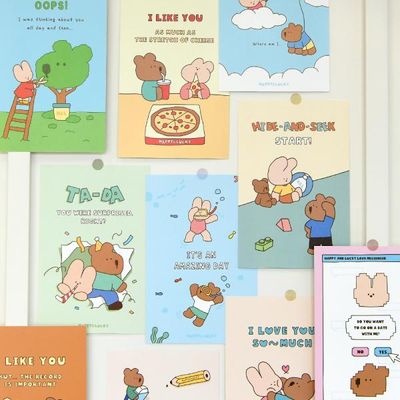 해피앤럭키 Littles Series.1 엽서