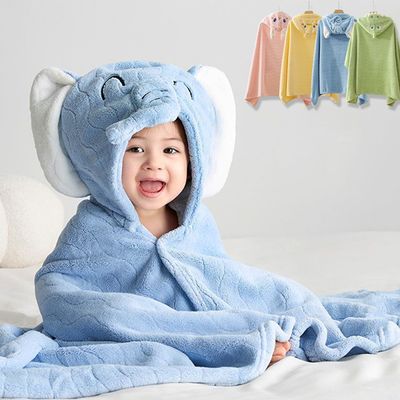 뽀송애니멀 아동 비치 후드 가운 목욕타올 205617