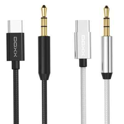 C타입 to 3.5mm 3극 AUX 케이블 DX-AUX120