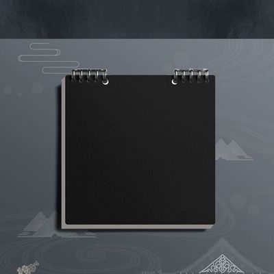 상단 스프링 바인더 노트 메모장 다이어리 세로 연습장 수첩(WFLIP9W)