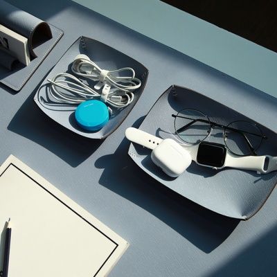 가죽트레이 악세사리 소품 정리 보관함(Medium)