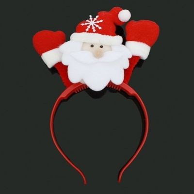불빛 산타 머리띠(LED) 성탄절 이벤트 행사 용품