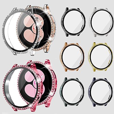 갤럭시워치 7 6 강화유리 큐빅 하드 케이스 40mm 44mm
