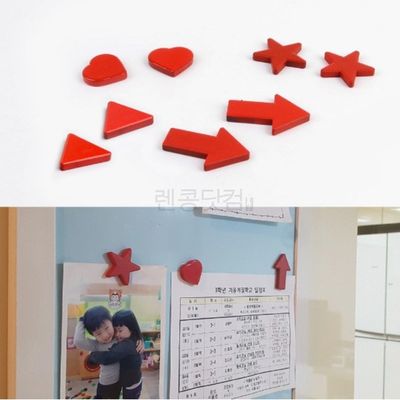 냉장고소형자석 캐릭터마그넷 2P 디자인 자석(WFPB536)