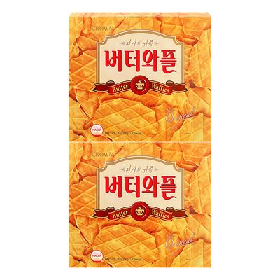 크라운 버터와플 316g 2개