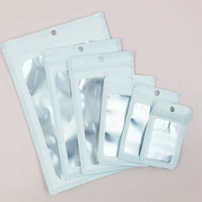 생일지퍼백 소분용 선물 잘안찢어지는 재사용가능 다회용지퍼백 화이트 6X10cm(WFJ6Z6J)