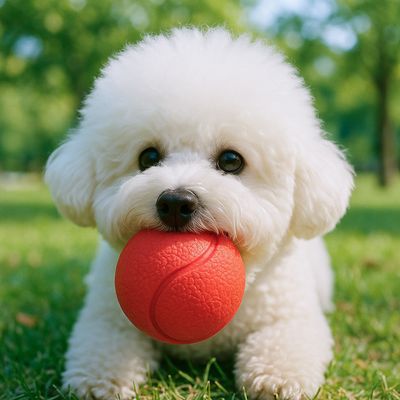 강아지 공 장난감(6cm) 애견훈련 소프트볼