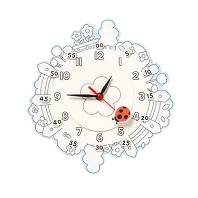 민화샵 종이 벽시계 만들기 봄 S230127B