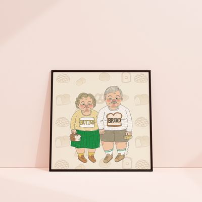 버터 앤 브레드, 봄사무소 작가 그림