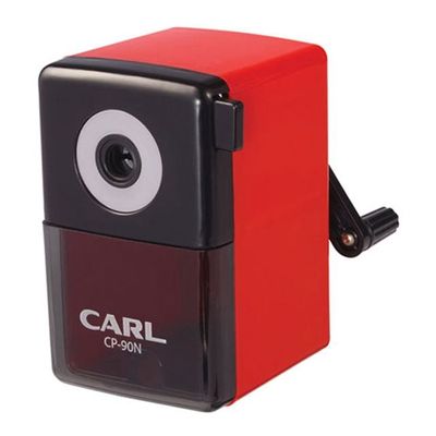 혜명몰 CARL)연필깎이(CP-90N/레드) 연필깍이 미술연필깎이 문구용품 문구류 연필깎기(WFPB9LU)
