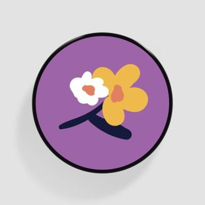 Tok 목련 노란송이 퍼플