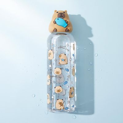 아트박스 카피바라 피규어보틀 500ml