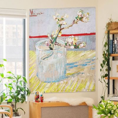 SFr 반고흐 패브릭 포스터 아몬드꽃 L(WFHLDJ4)