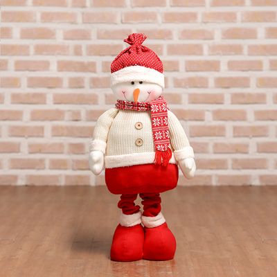 100cm 롱다리 눈사람 인형 크리스마스 장식