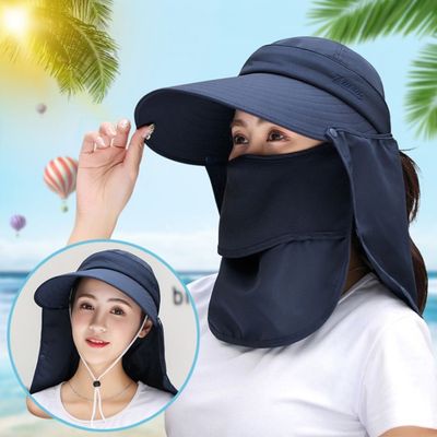 썬캡 여성모자 햇빛가리개 자외선차단(WAA7416)