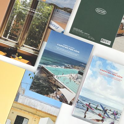 캡처더라이프 A5 스티치 라인 노트 - 시드니