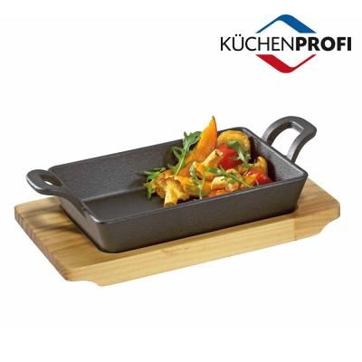 쿠첸프로피 그릴 서빙팬 사각(미니)