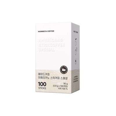[매머드커피] 아메리카노 스틱커피 스페셜 100개입