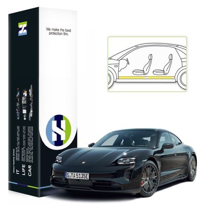 포르쉐 타이칸 GTS 2023 PPF 필름 도어스텝 세트