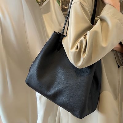 신스타일 패션 텍스처 핸드헬드 숄더백