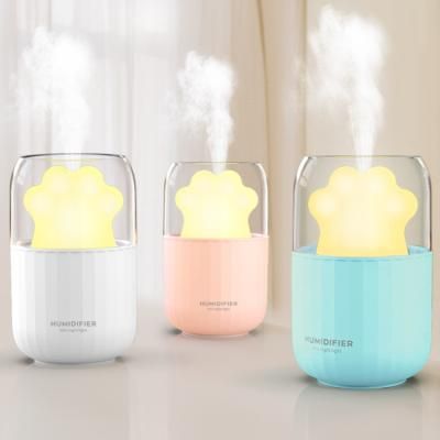 귀요미 야옹이발 미니 무드 가습기
