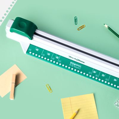 펀칭슬라이드 멀티펀치슬라이더 그린 셀프제본 제본기