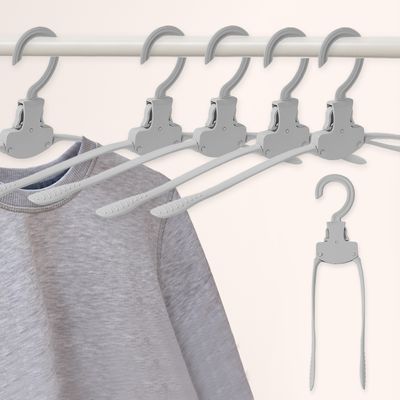 이지 라이프 여행 캠핑 접이식 원터치 옷걸이 10p